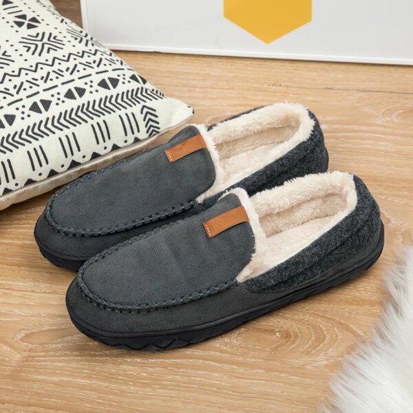 Chaussons Mocassins Fourrés Homme