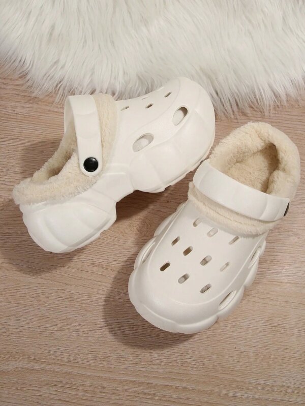 Crocs Fourrés Moumoute Femme pas cher