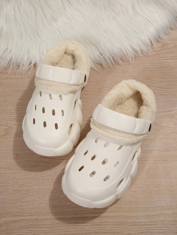 Crocs Fourrés Moumoute Femme pas cher