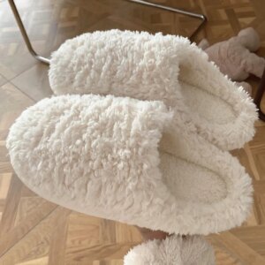 Pantoufle Polaire Sherpa Femme