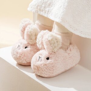 Chausson Peluche Lapin